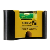 Строительный уровень Stabila Pocket Electric с чехлом на пояс купить в Москве