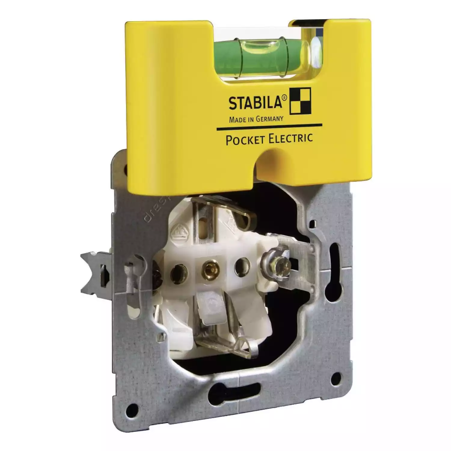 Строительный уровень Stabila Pocket Electric с чехлом на пояс - 2