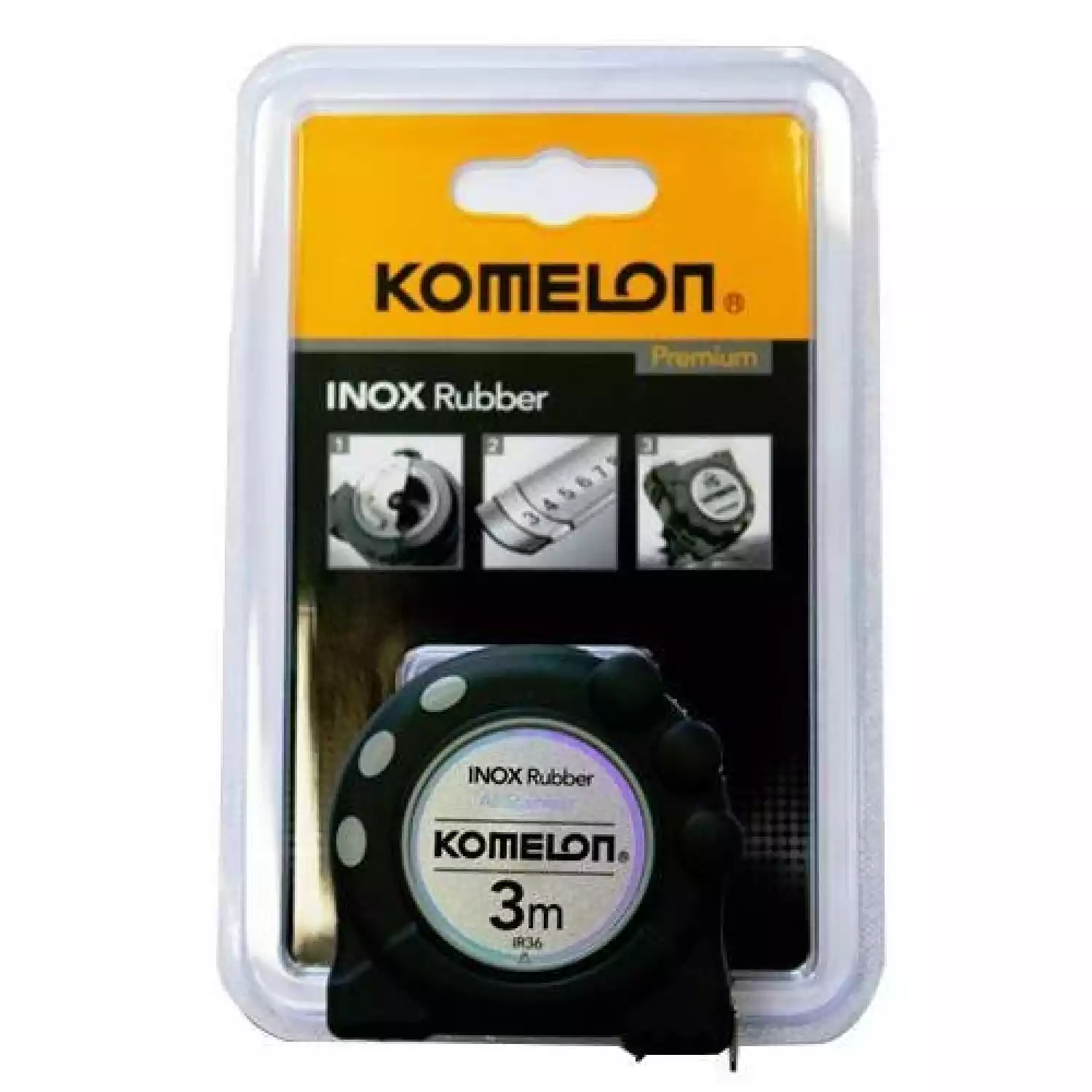 Измерительная рулетка Inoxrubber3m - 1