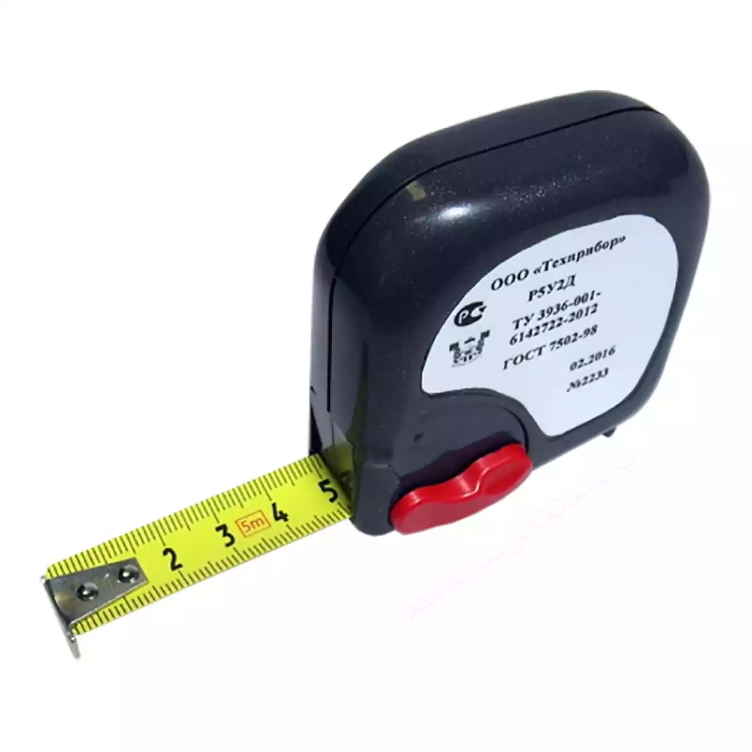 Рулетка измерительная ГОСТ-2 Р5У2Д с поверкой - 1