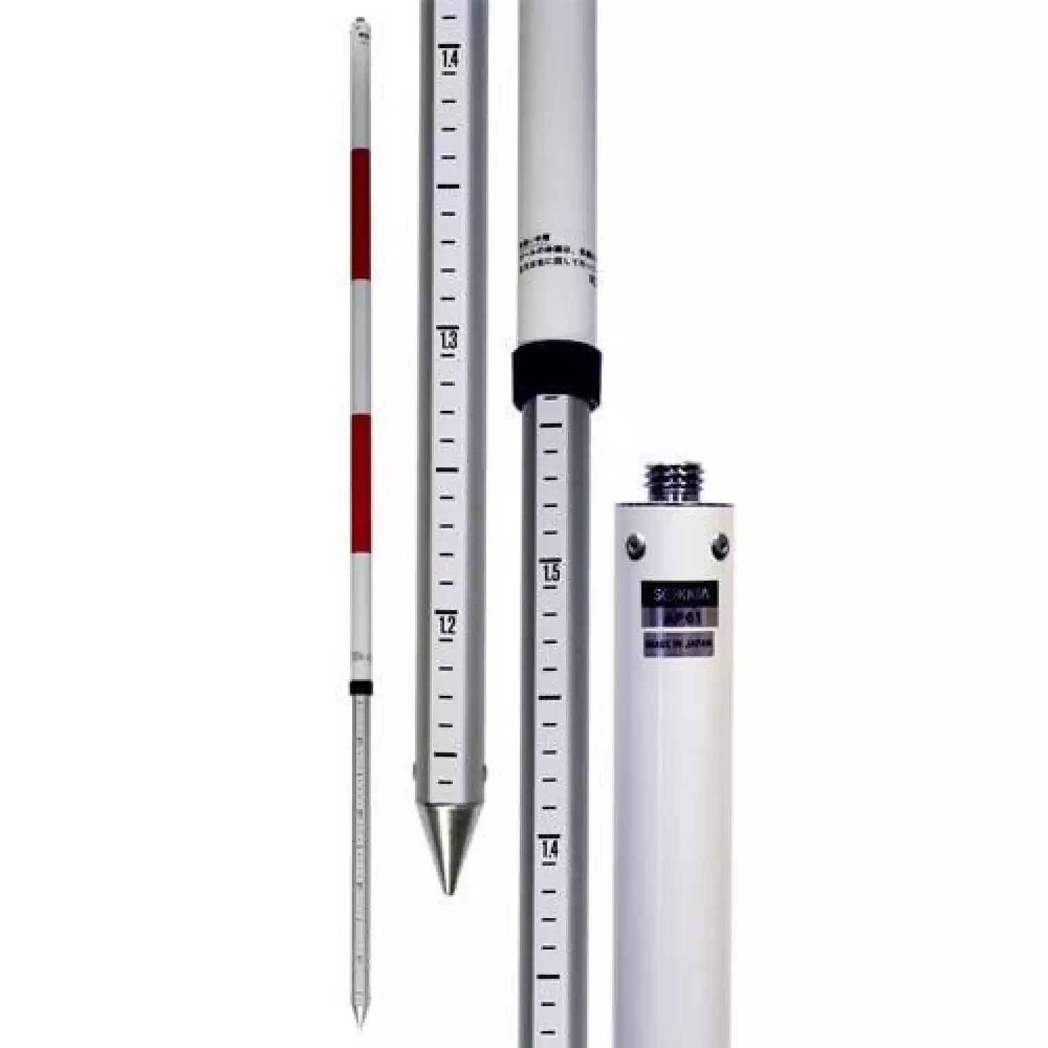 Телескопическая веха Sokkia AP61 с мягким футляром для призм AP (2 м) - 1