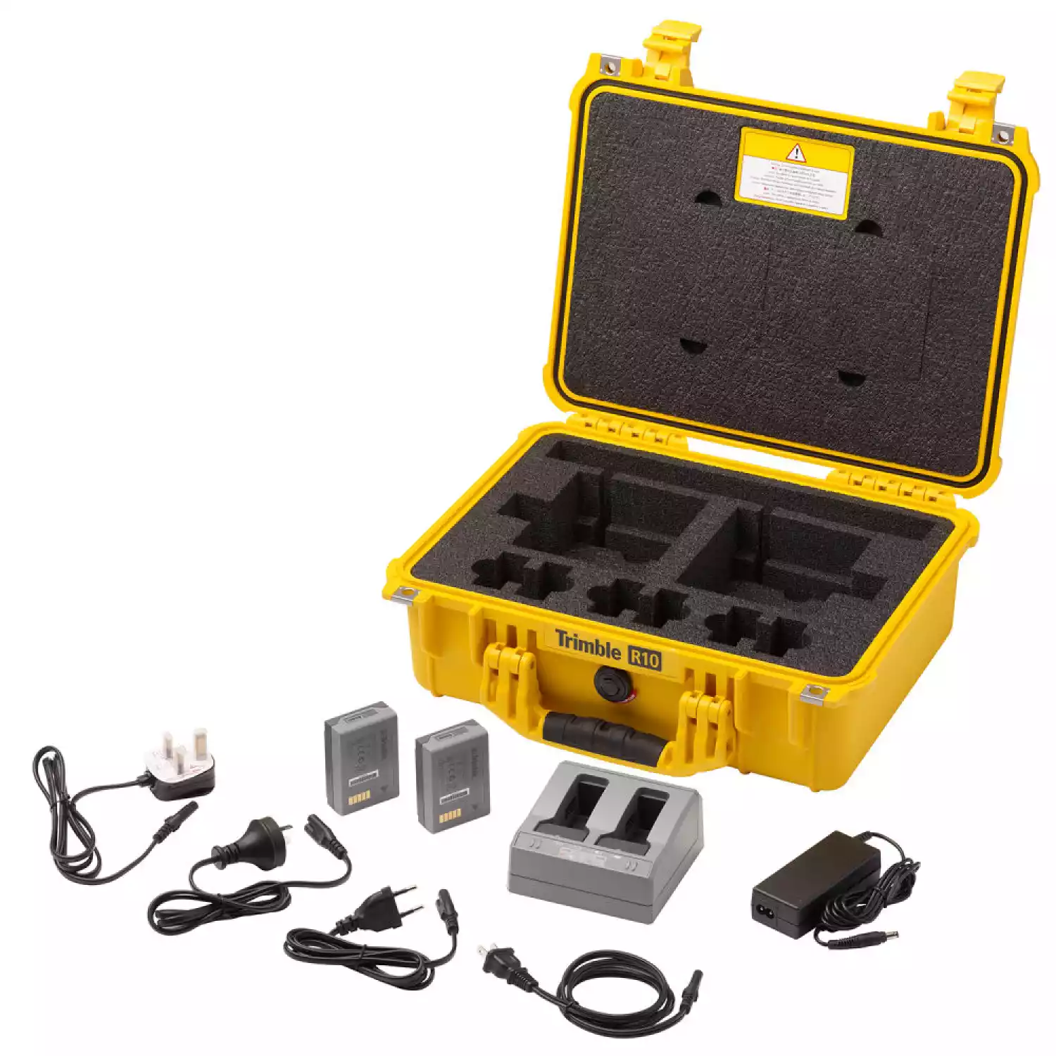 Зарядный набор для Trimble R10 (кейс, 2 батареи, зарядное устройство с 2 слотами) - 1