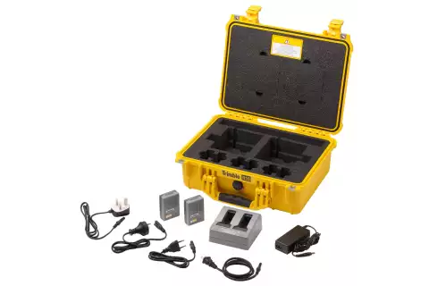 Зарядный набор для Trimble R10 (кейс, 2 батареи, зарядное устройство с 2 слотами)