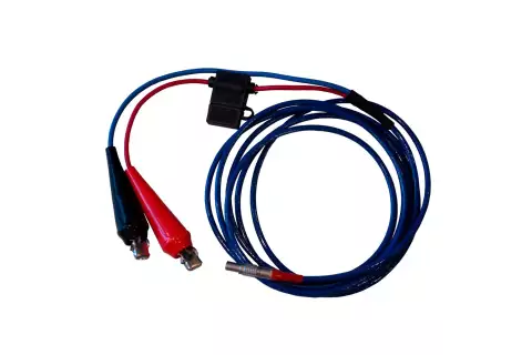Кабель питания от автоаккумулятора для Trimble GPS (зажимы, 5 м)