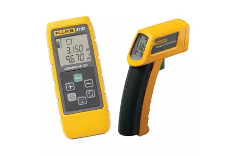Комплект Fluke 411D/62 Kit (инфракрасный термометр + лазерный дальномер)