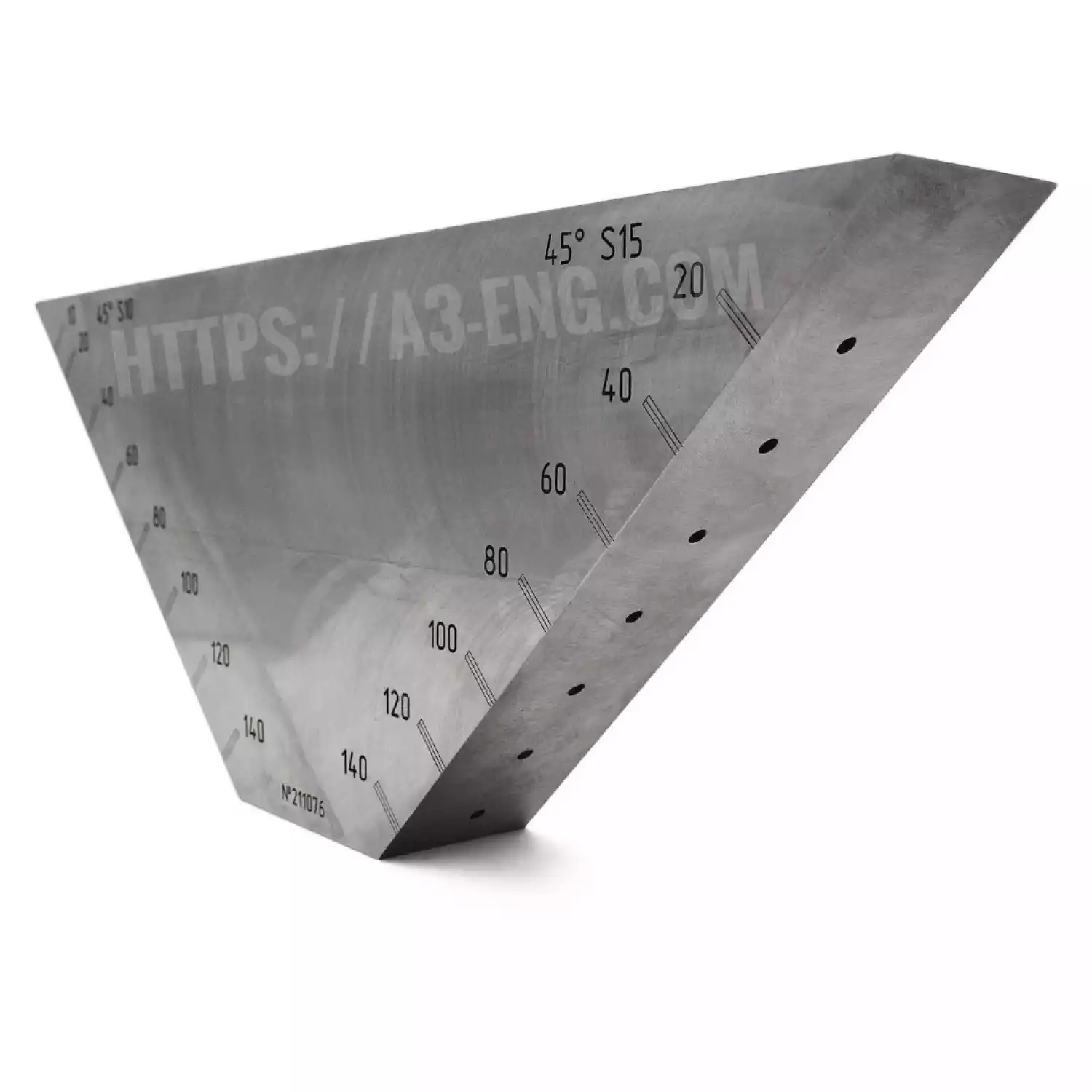 Настроечный образец типа «утюг» по ТЗ Заказчика. - 2