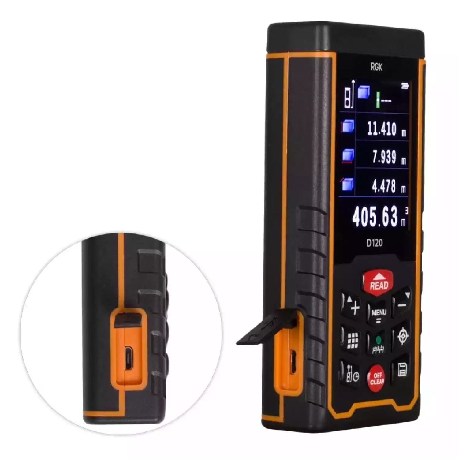 Лазерный дальномер RGK D120 - 1
