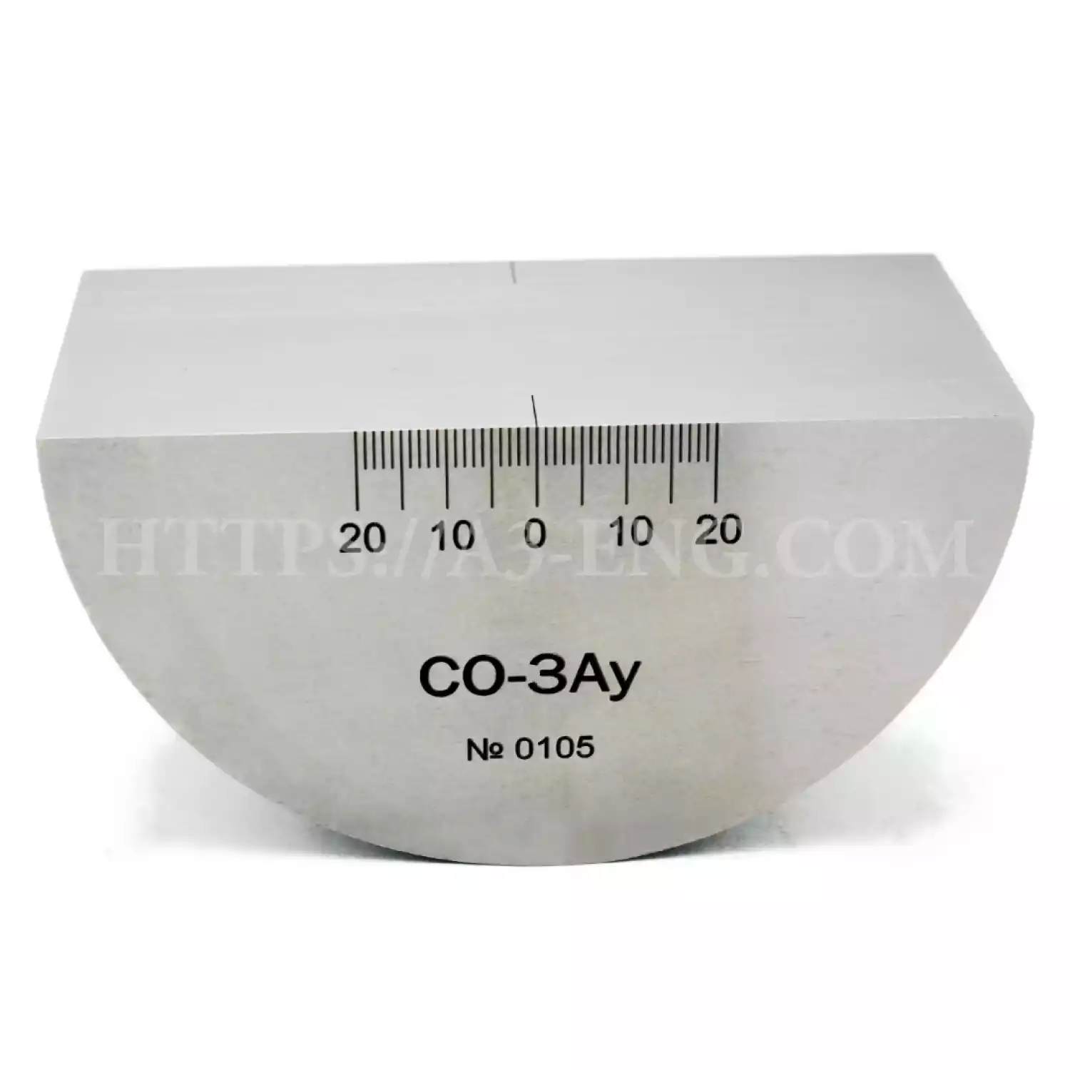 Настроечный образец (НО-СО-3Ау) по ГОСТ 50.05.04-2018 - 2