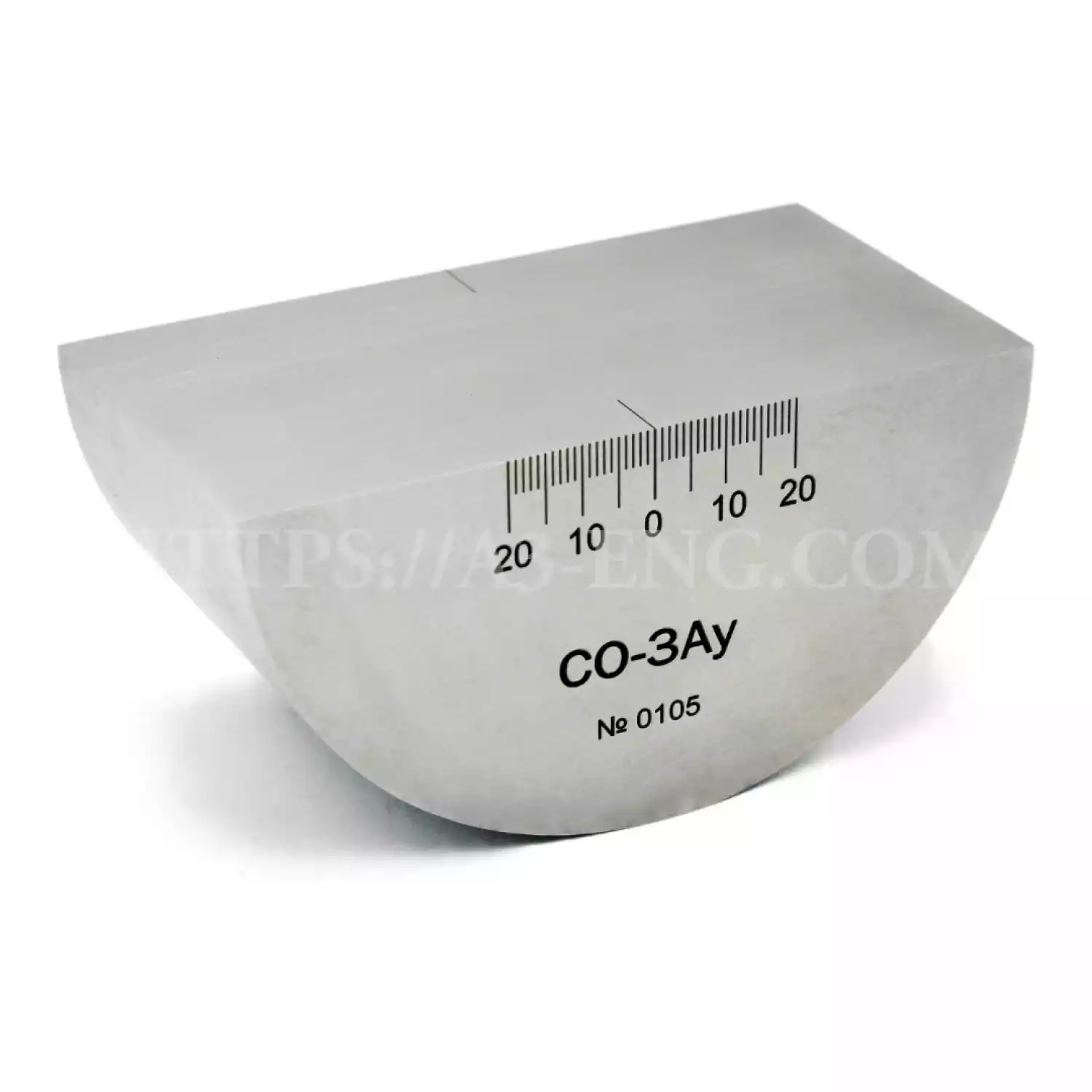 Настроечный образец (НО-СО-3Ау) по ГОСТ 50.05.04-2018 - 1