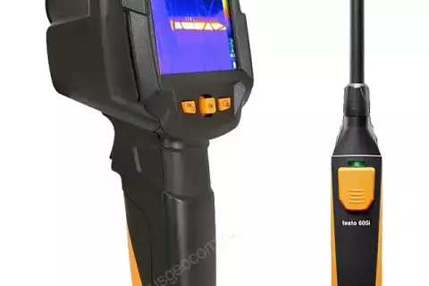 Комплект тепловизора Testo 872 и смарт-зонда термогигрометра Testo 605i