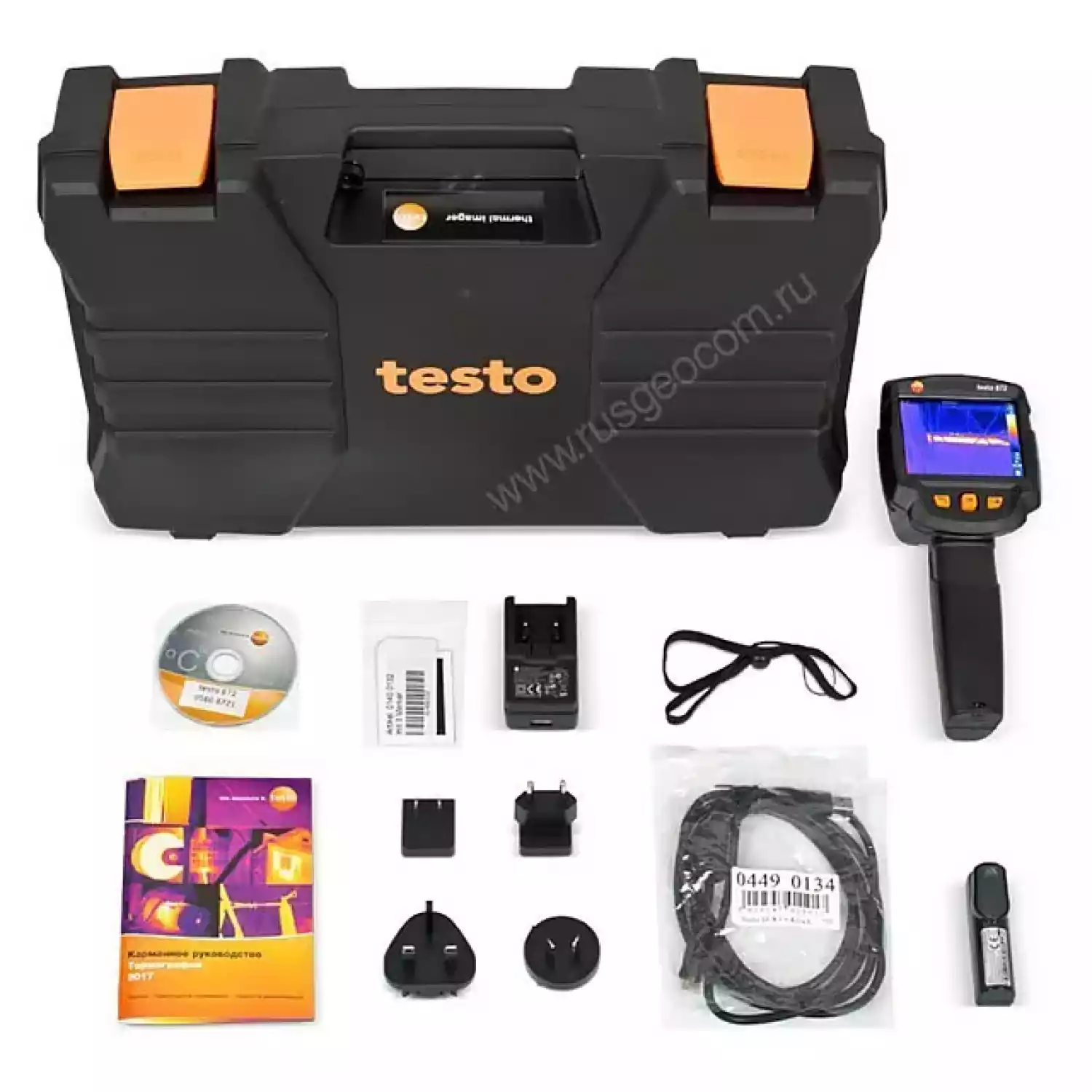 Комплект тепловизора Testo 872 и смарт-зонда термогигрометра Testo 605i - 5