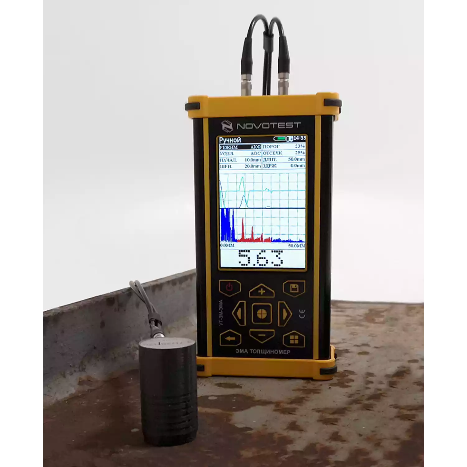 Толщиномер NOVOTEST УТ-3М-ЭМА - 2