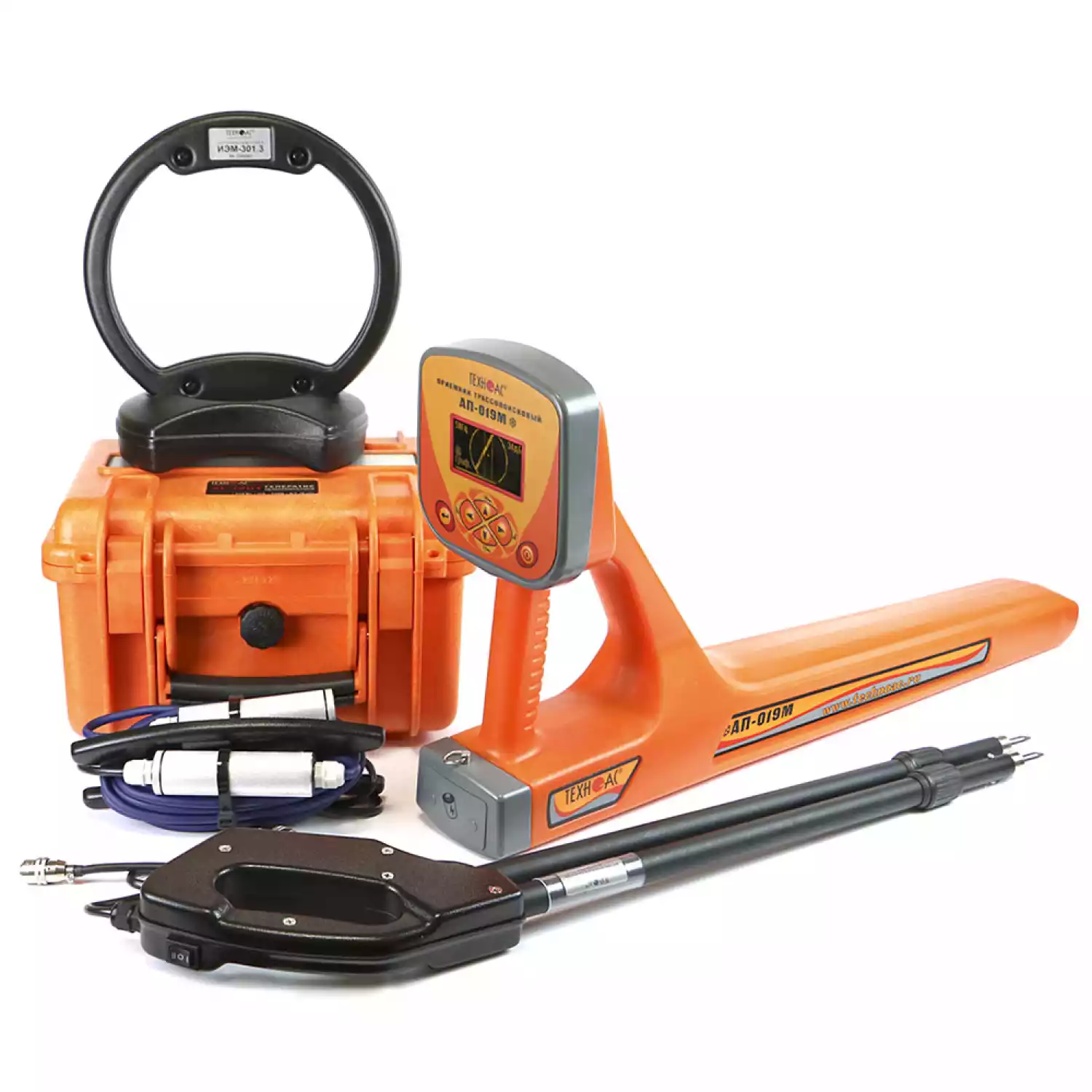 Кабелетрассоискатель с возможностью контроля качества изоляции Атлет АГ-319СКИМ (морозоустойчивый) - 1