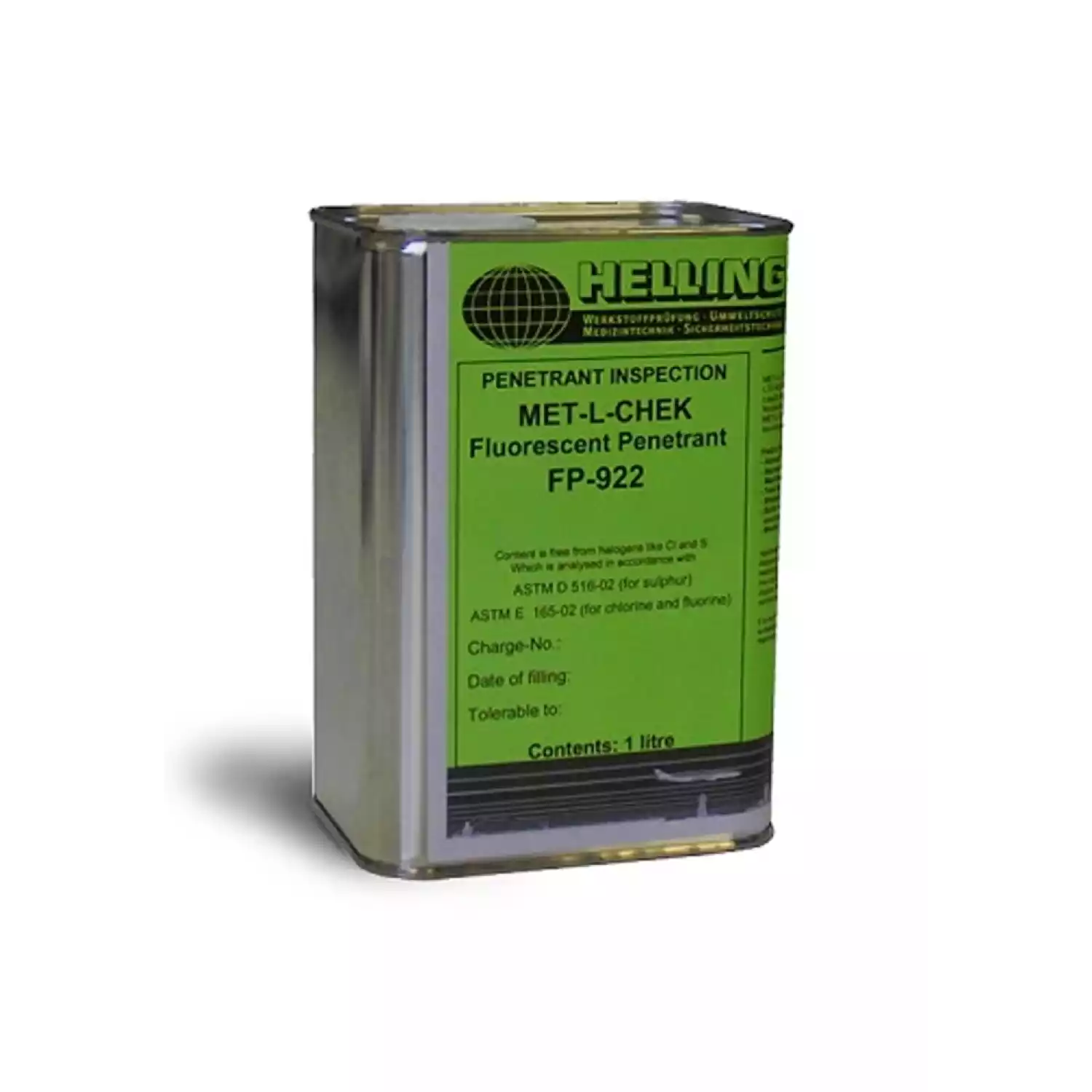 Helling Пенетрант FP 922 в канистрах по 10 л (уровень 2) - 1