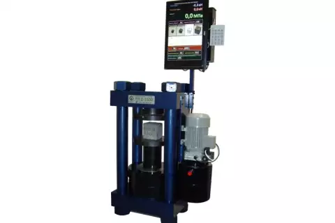 Автоматический испытательный пресс ТП-1-1500 (два диапазона 30/150 тонн)