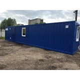 Передвижная строительная лаборатория для испытания бетона на базе блок-контейнера 12 м купить в Москве