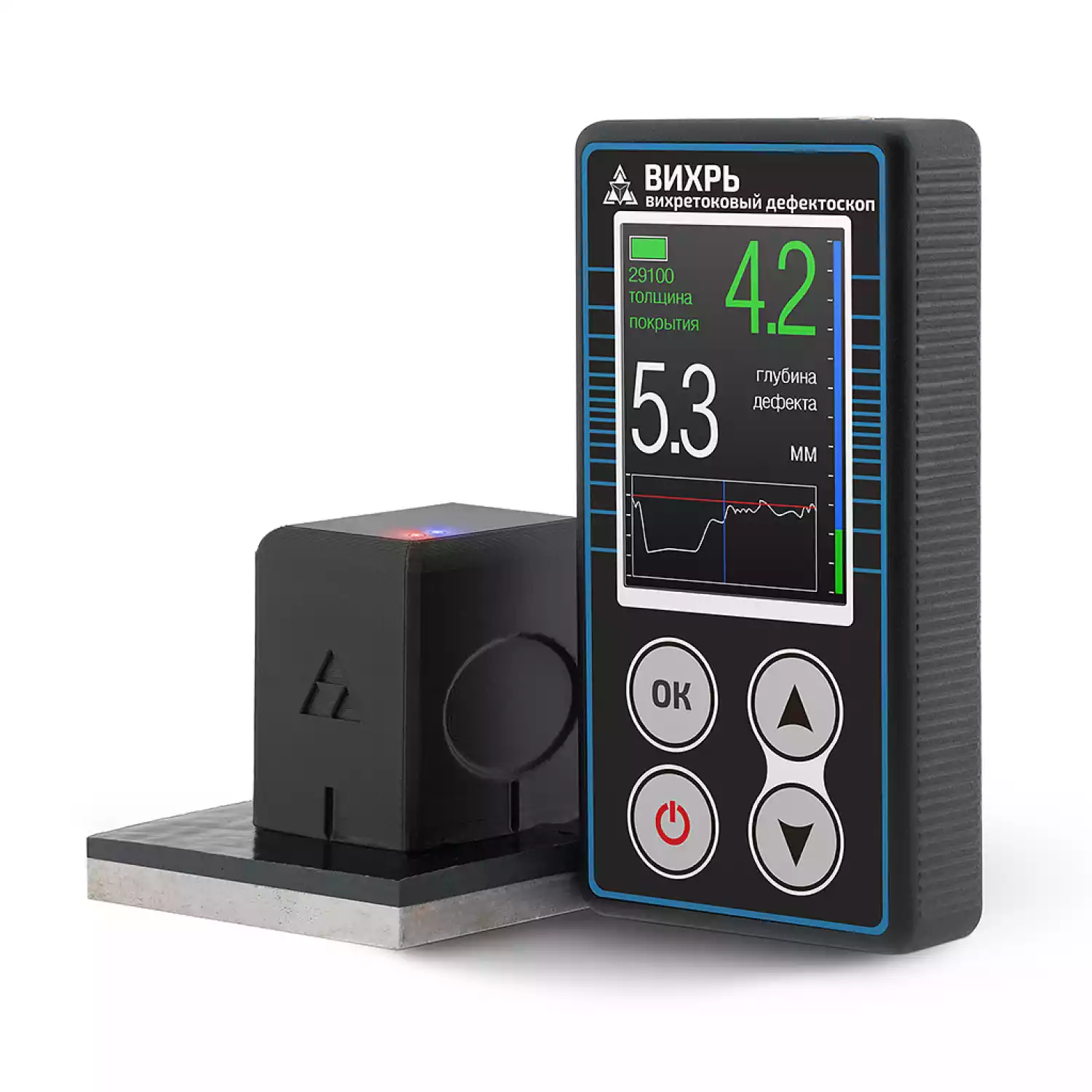 Магнитно-вихретоковый дефектоскоп Вихрь - 1