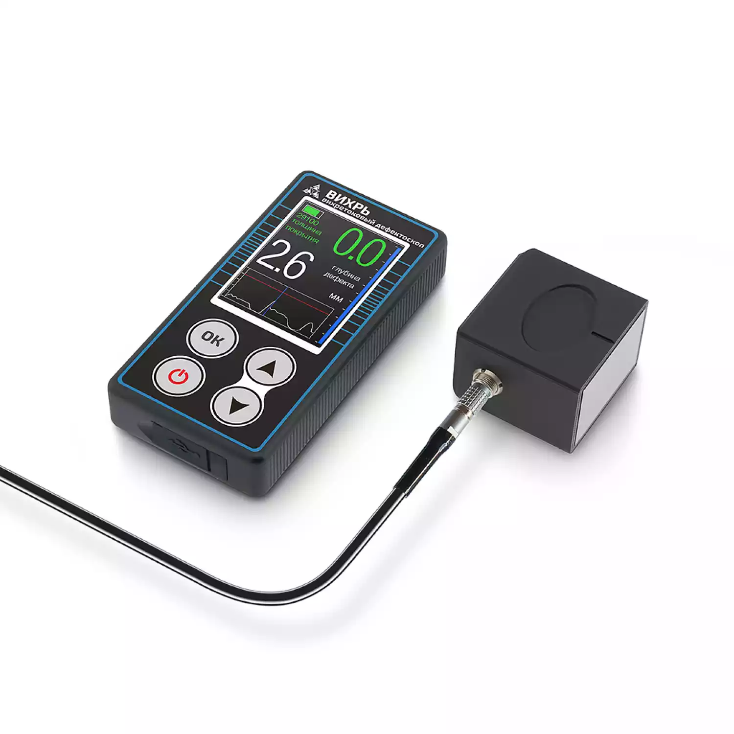 Магнитно-вихретоковый дефектоскоп Вихрь - 2