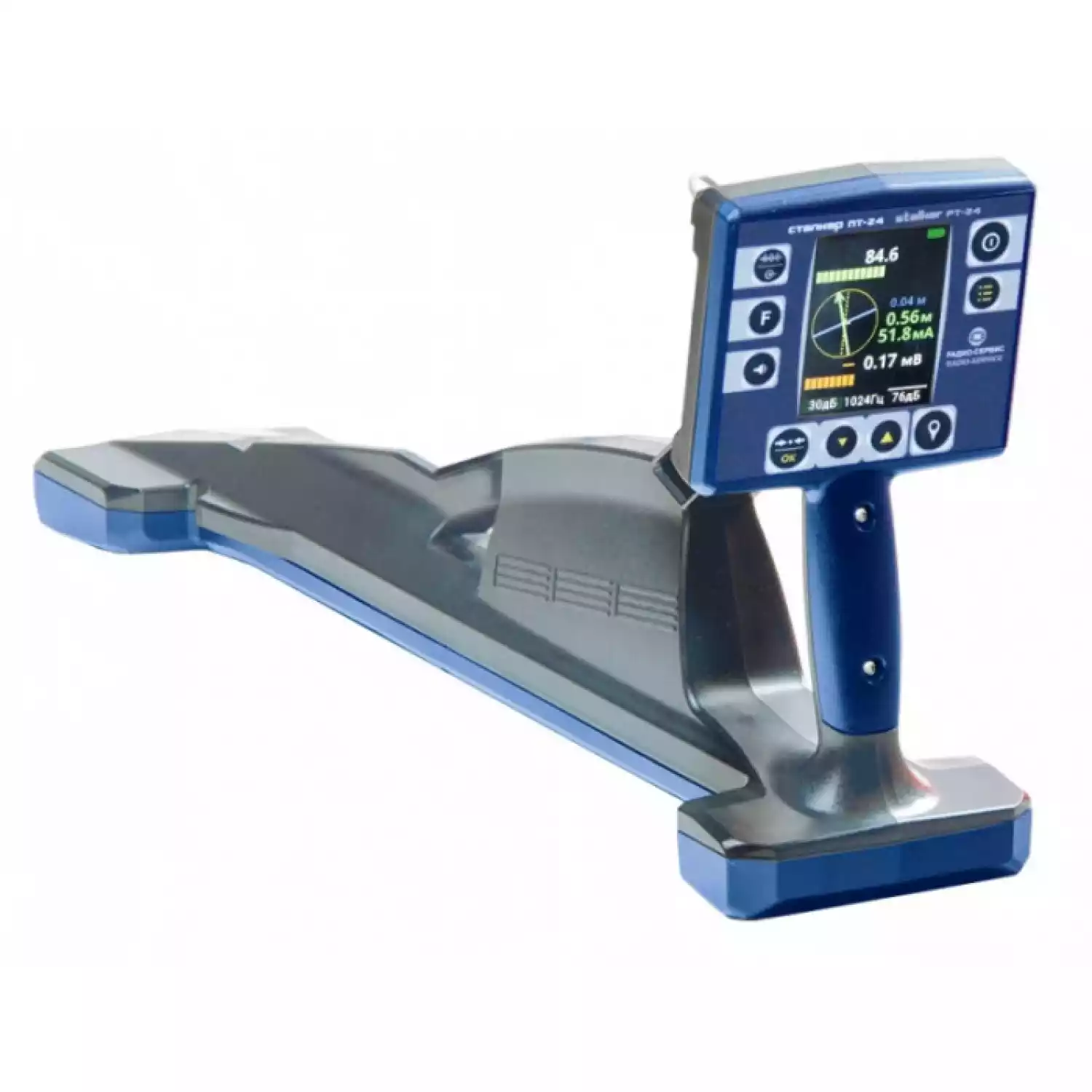 Трассоискатель, маркероискатель Радио-Сервис Сталкер ПТ-24 (встроенный GPS/ГЛОНАСС модуль, Li-Ion) — приемник - 1