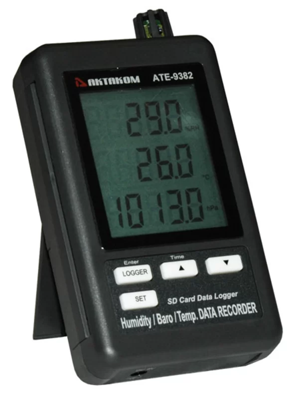 АТЕ-9382 Измеритель-регистратор температуры, влажности, давления - 1
