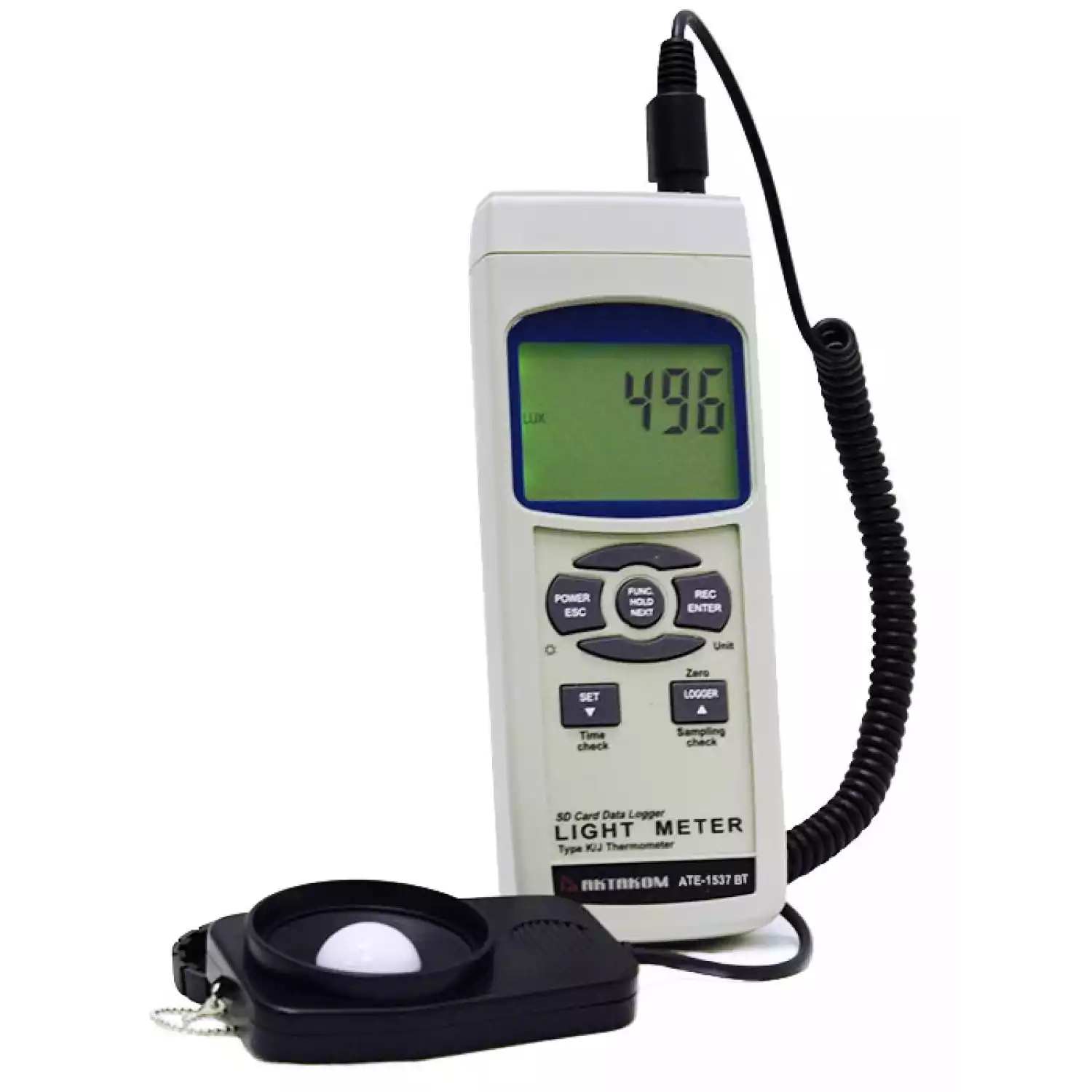 АТЕ-1537BT Люксметр-регистратор с Bluetooth интерфейсом - 1