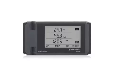 Логгер Trotec DL200L температуры, влажности, точки росы и углекислого газа (CO₂)