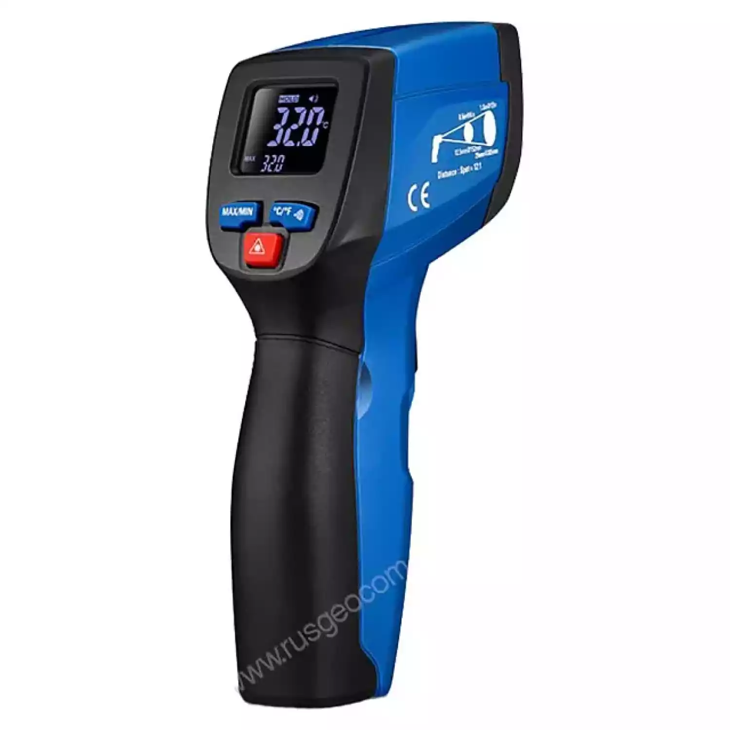 Пирометр DT-820 инфракрасный термометр - 2