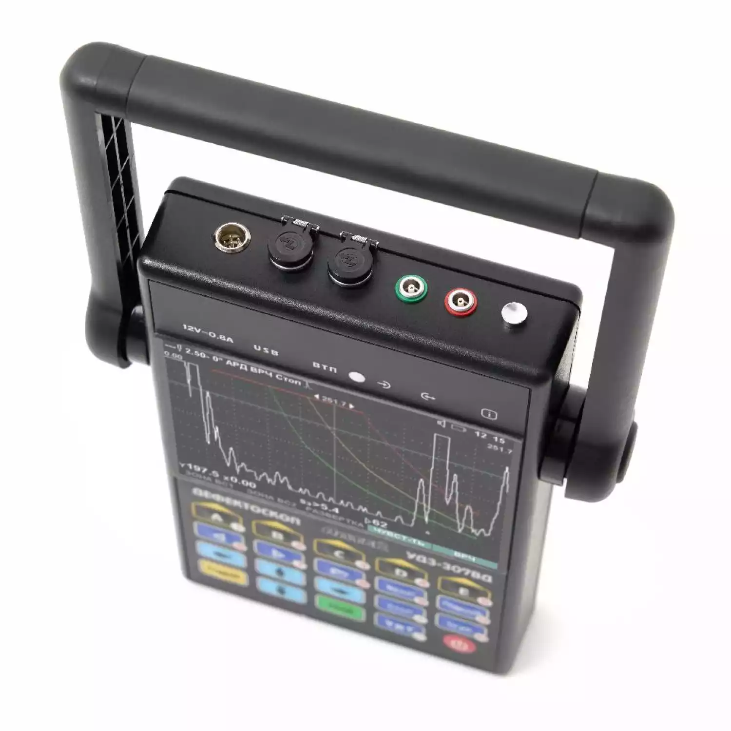 Ультразвуковой дефектоскоп Пеленг УД3-307ВД (с вихретоком) - 3