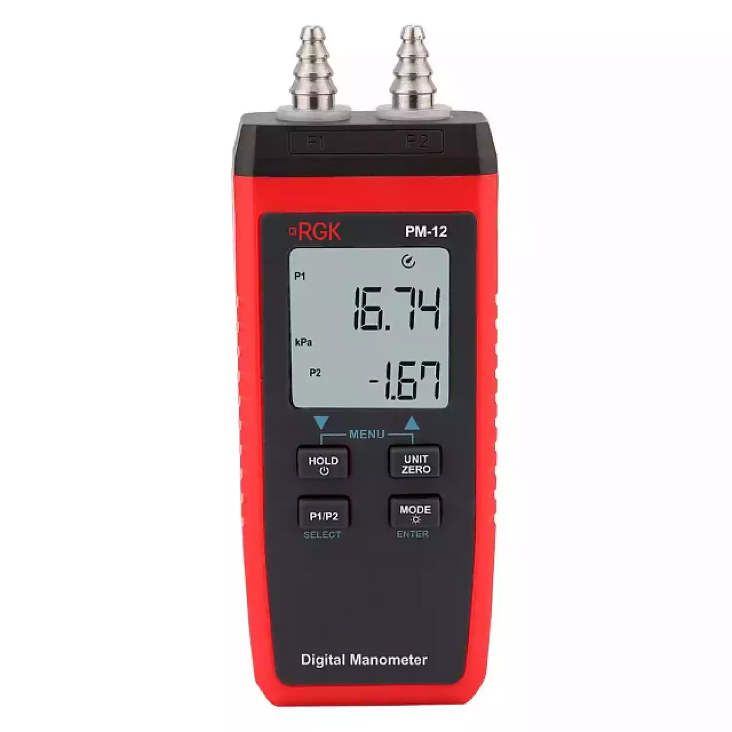 Цифровой манометр RGK PM-12 - 1