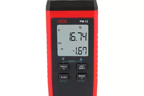 Цифровой манометр RGK PM-12