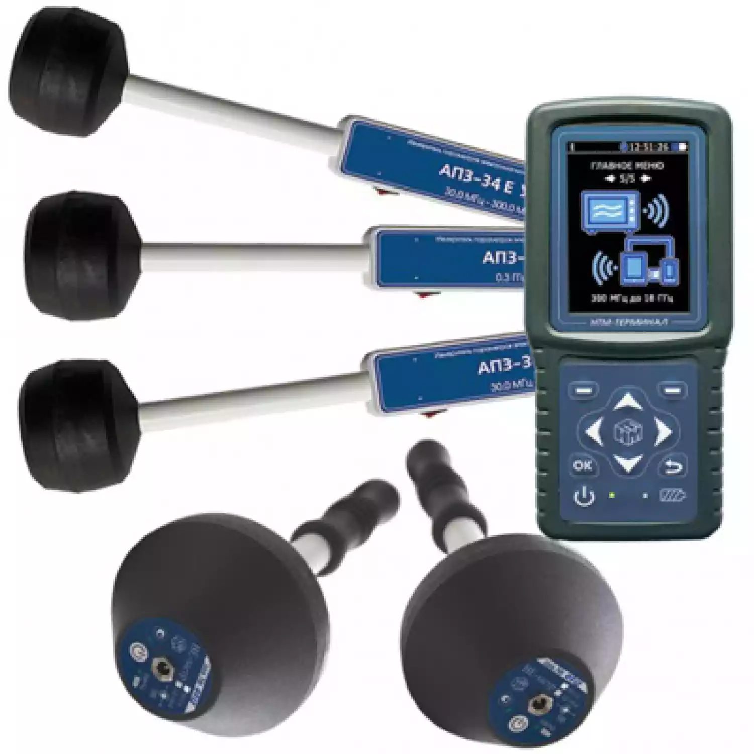 Комплект для контроля норм по электромагнитной безопасности КОМБИ-ФАКТОР - 1