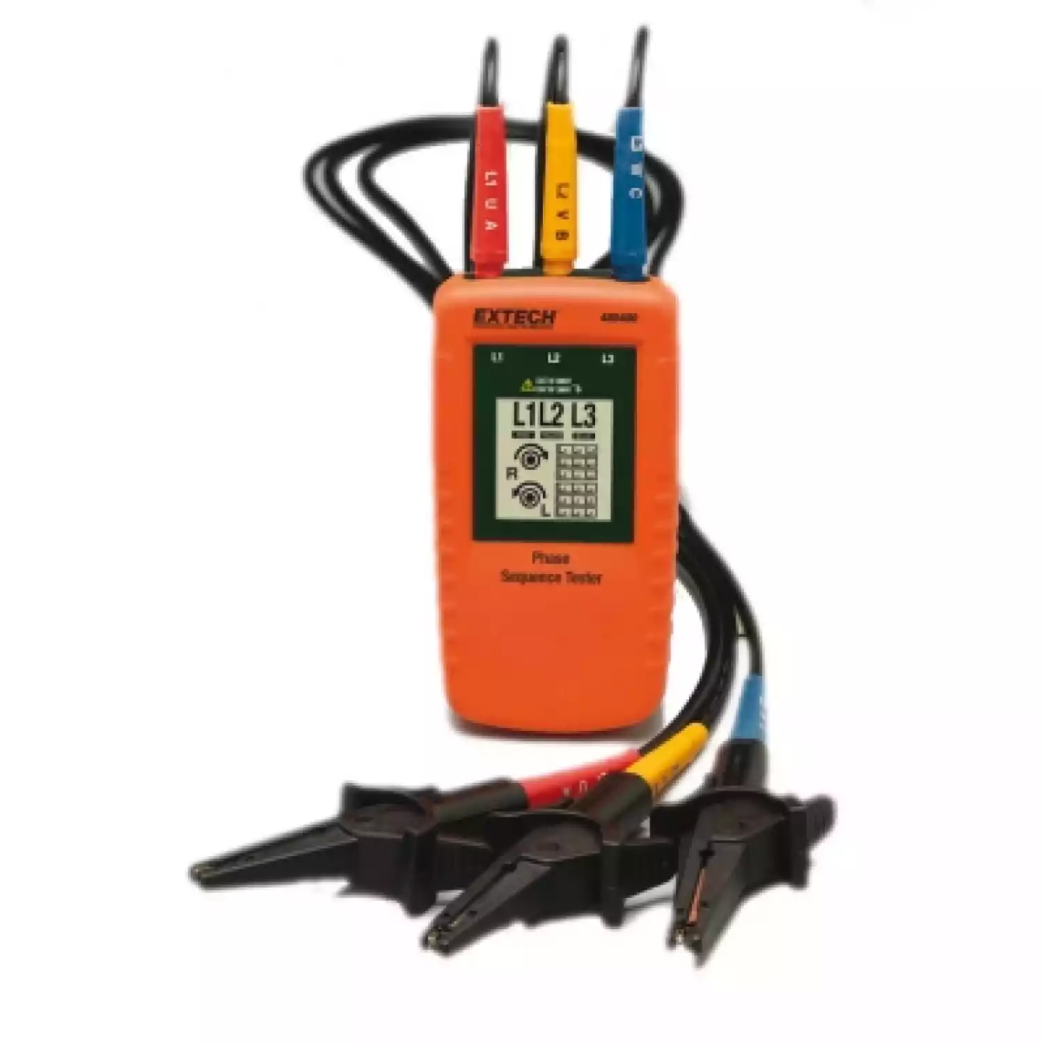 Индикатор порядка чередования фаз для трехфазных источников питания Extech 480400 - 1