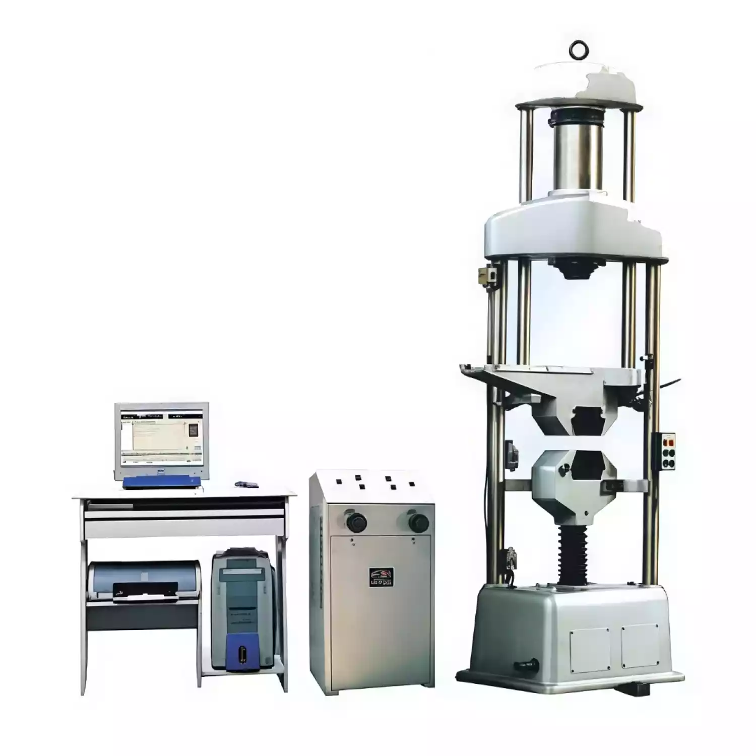 Универсальная гидравлическая испытательная машина WEW-300А - 1