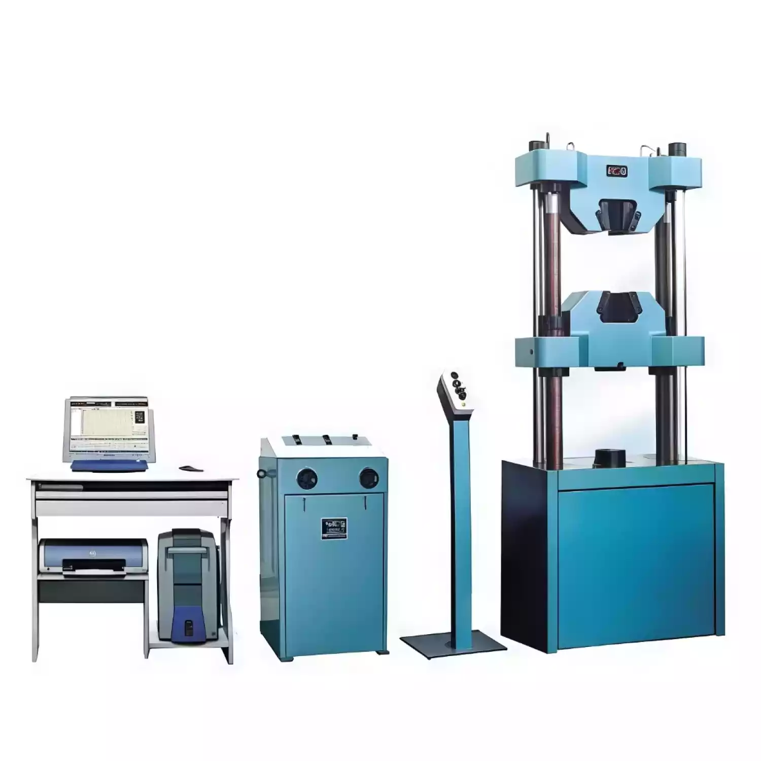 Универсальная гидравлическая испытательная машина WEW-300D - 1