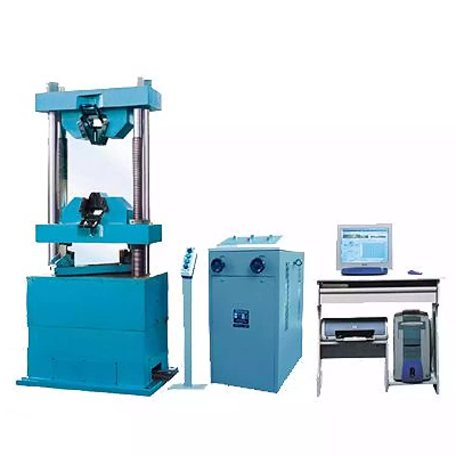 Универсальная гидравлическая испытательная машина WEW-600D - 1