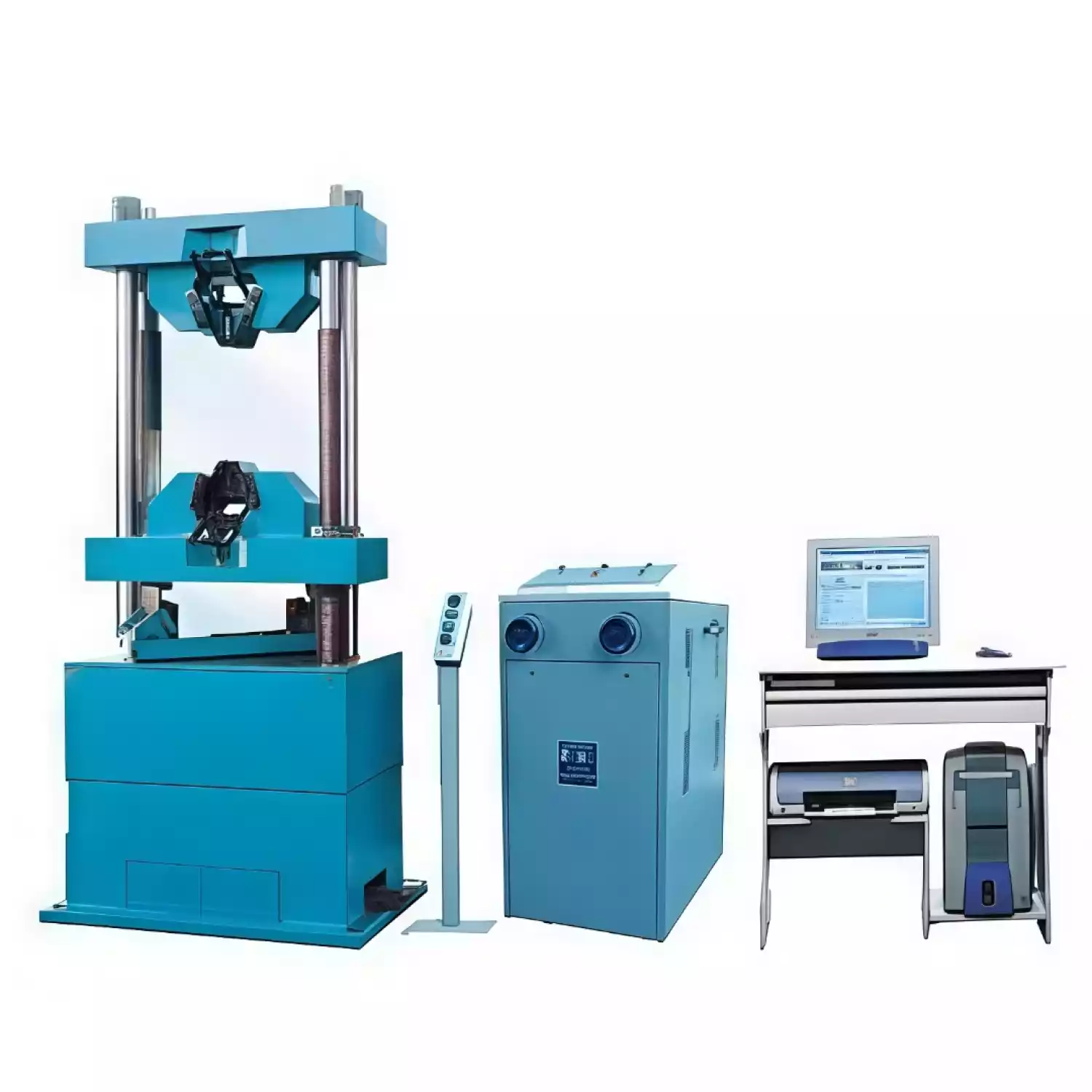 Универсальная гидравлическая испытательная машина WEW-600D - 1