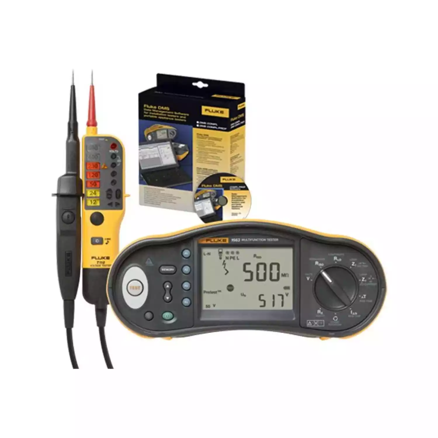 Многофункциональный тестер электроустановок Fluke 1663 SCH - 1