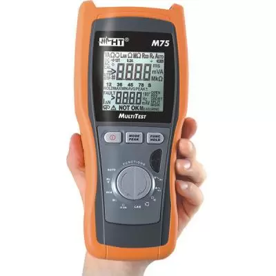 Измеритель параметров электробезопасности М75 - 2