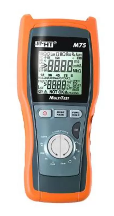 Измеритель параметров электробезопасности М75 - 1