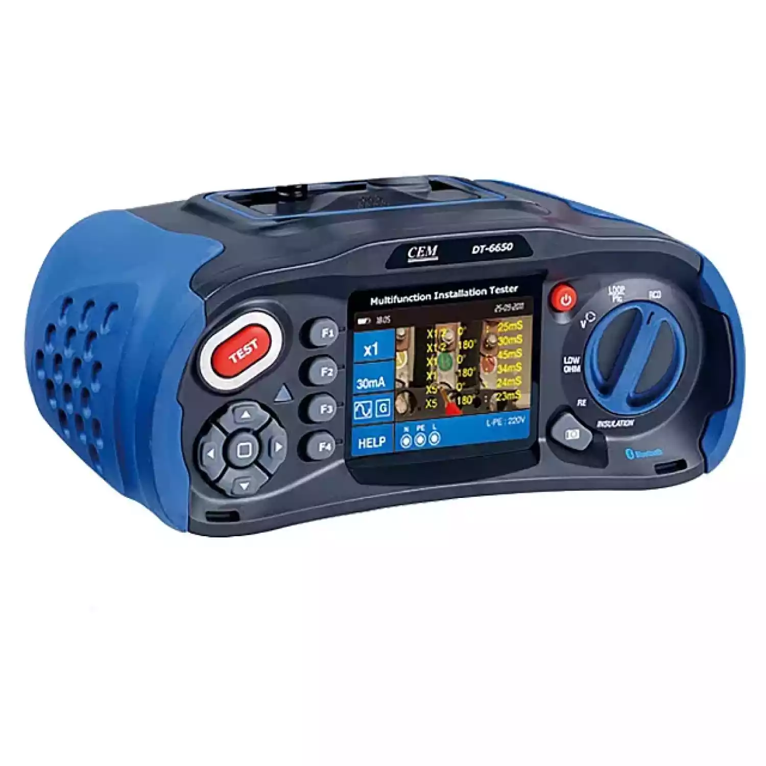 Тестер электроустановок многофункциональный DT-6650 - 1