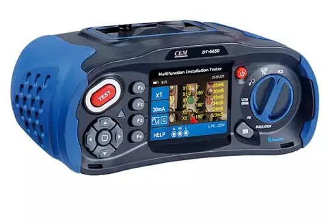 Тестер электроустановок многофункциональный DT-6650