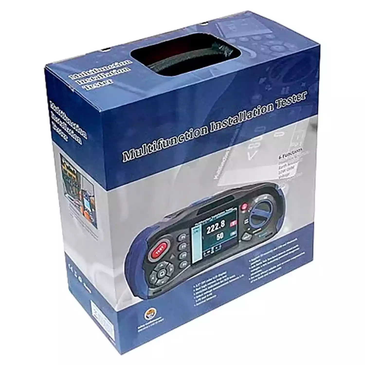 Тестер электроустановок многофункциональный DT-6650 - 4