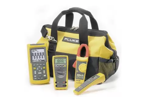 Промышленный комплект Fluke 123-179 (осциллограф Fluke 123 + мультиметр Fluke 179 + токоизмерительные клещи Fluke 336 + ИК-термометр Fluke 61)