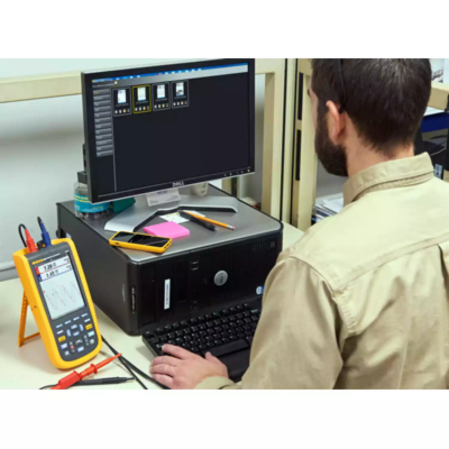 Промышленные портативные осциллографы Fluke ScopeMeter® серии 120B - 3