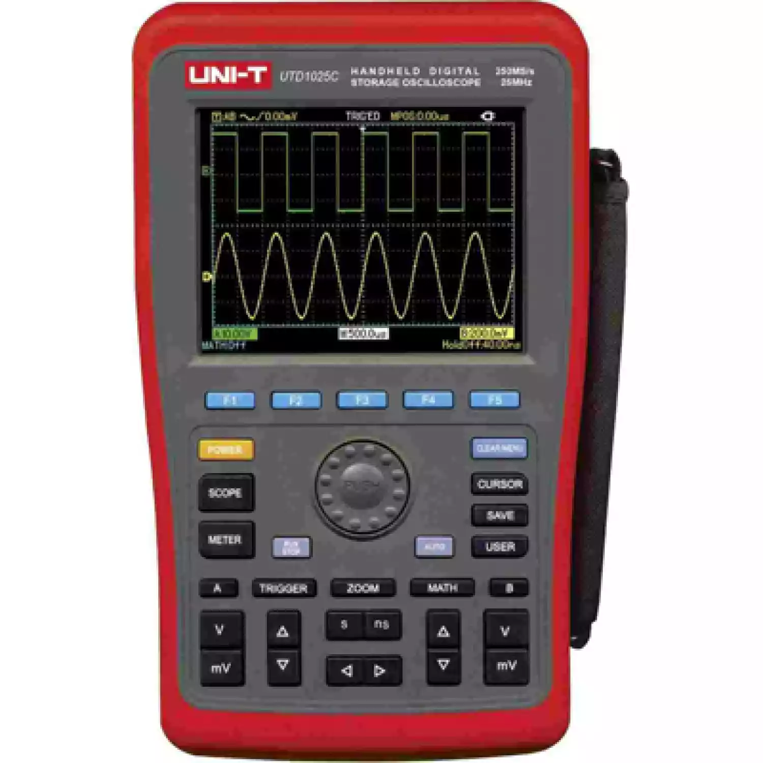 Осциллограф портативный двухканальный UTD1025C - 1