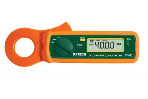 Токоизмерительные мини-клещи для измерения постоянного тока Extech DC400