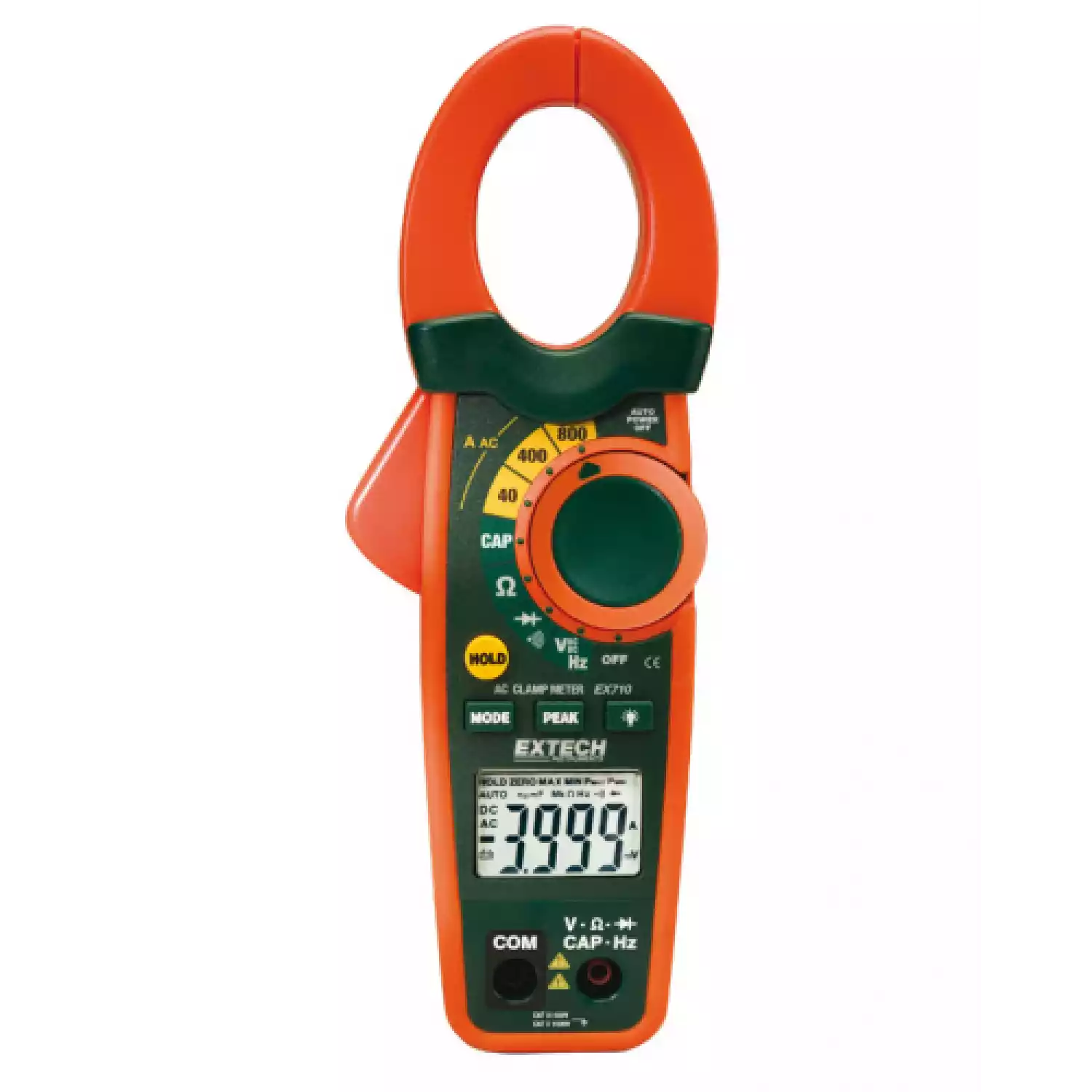 Токоизмерительные клещи на 800А Extech EX710 - 1