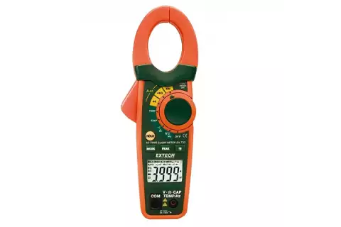 Токоизмерительные True RMS клещи на 800А Extech EX720