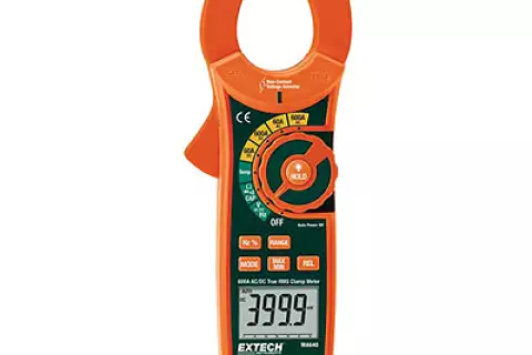 Токоизмерительные TRUE RMS клещи Extech MA640 на 600А + бесконтактный детектор напряжения