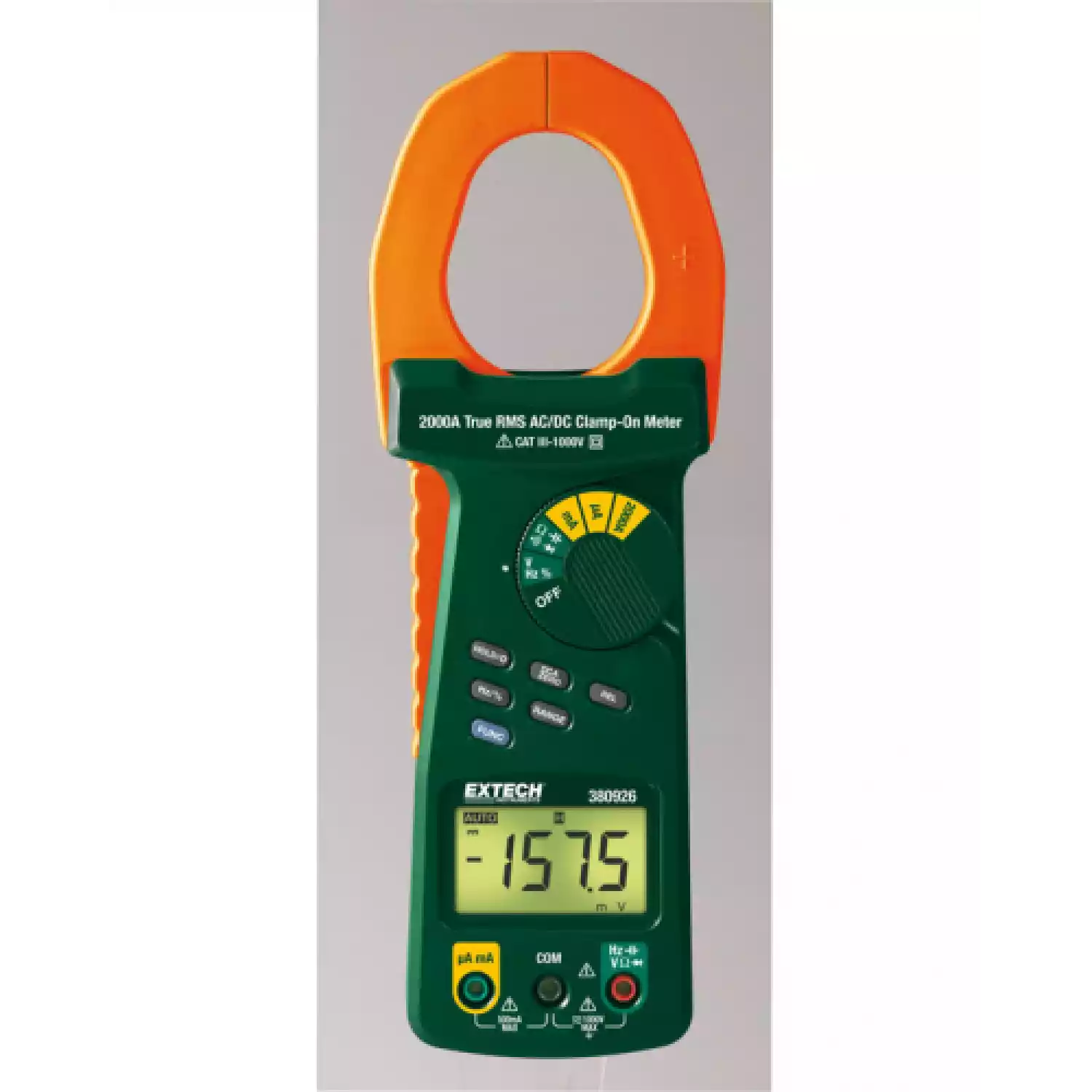 Токоизмерительные True RMS клещи Extech 380926 на 2000А - 1